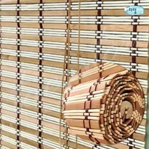 천연대나무발애슐리/중/대 우드브라인드 문발 파티션 문가리개 창문가리개 (W65569A)