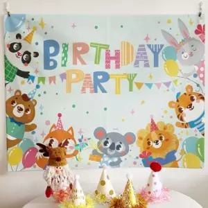 고품질 쿨샵 생일축하 포스터 생일현수막 데코 벽가림막 소형 벽소품 (WB9D95B)
