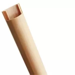 케이블 전선 덮개 반달 랜선 케이스 사각몰딩 pvc몰딩 루바 마감몰딩 (W66E977)