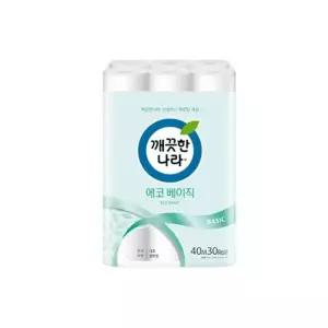 샤인빈 에코베이직 화장지 데코 마이크로 엠보싱