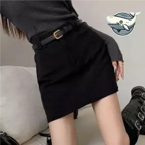벨트 포함 골덴 미니 스커트 코듀로이 여름 체크롱 플 여성 쉬폰롱 치마 롱 테니스 여름