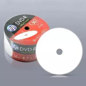 HP Media DVD-R Printable 16x 4.7GB 50P 벌크팩-WD62CF3__