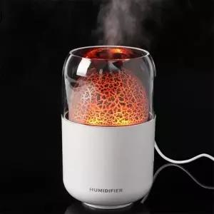 ( )웰스온 볼케이노 USB 무드등 가습기 V3 250ml 화이트 책상용가습기 탁상가습기 휴대용가습기