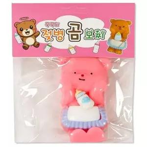 (옵션 랜덤)꾹꾹이 젖병 모찌 말랑이 2개