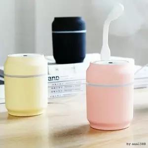 가습기 3in1 휴대용 무드등 USB 선풍기