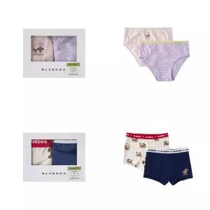 [블루독](대전신세계)26SS신상품 26910-510-01,50(NY,PU) 도기2종사각팬티,하트2종삼각팬티