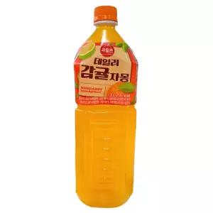 해태 과일촌 데일리 감귤자몽 1.5L 1개