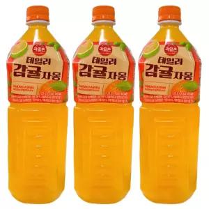해태 과일촌 데일리 감귤자몽 1.5L 3개