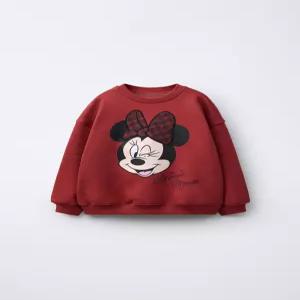자라 ZARA MINNIE MOUSE ⓒ DISNEY 스웨트셔츠 - 레드 6061645600 938759