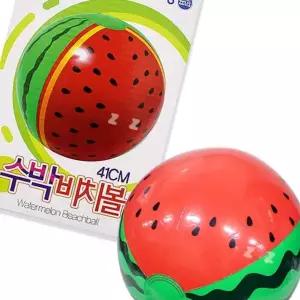 수박비치볼 -PP/과일비치볼/물놀이공/물놀이비치공/물놀이용품/바캉스준비/공놀이