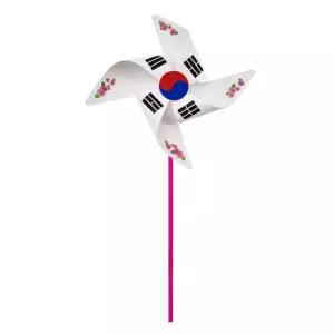 대형 PVC 태극기 바람개비 만들기 스티커꾸미기 행사 5개 소근육 쉬운 학습교구