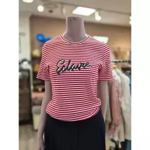 재고소진 BCBG 에끌레르 Stripe TS 티셔츠 B5M3X405 24