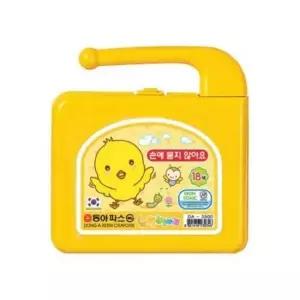 동아 노랑병아리 크레용 18색