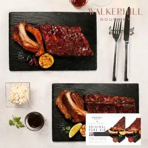 워커힐 폭립 오리지널 400g x 2팩+스파이시 400g x 2팩