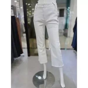 소량재고 크로커다일레이디 화이트 데님팬츠 OHDMDP403