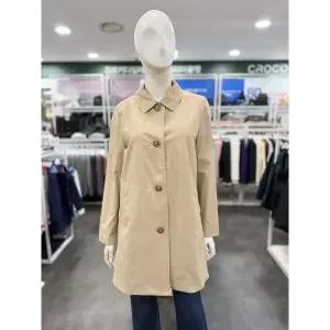한정수량 [크로커다일레이디] 퀼팅 이너 탈부착 트렌치 코트 베이지 CLES-CT103