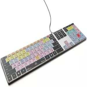 KB Windows PC용 Pro Tools 바로가기 백라이트 알루미늄 키보드 - 150개 이상의 컬러 코딩 오디오 편집 키