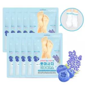 소프리스 풋 마사지 더블 에센스 마스크 10매 코스트코 두레샵2606