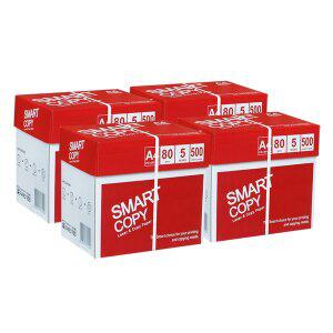 [더블에이] 스마트카피 A4 복사용지(A4용지) 80g 2500매 4BOX