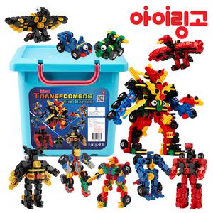 아이링고 더 배틀 455pcs 두뇌개발 블럭 장난감 교구