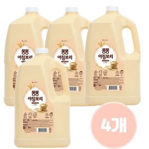 퐁퐁 주방세제 아침보리 3000ML 4개