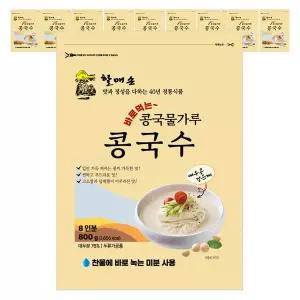 할매손 콩국물가루 콩국수 800g x 10개