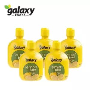 갤럭시푸즈 레몬즙 200ml X 5개 레몬주스 농축액