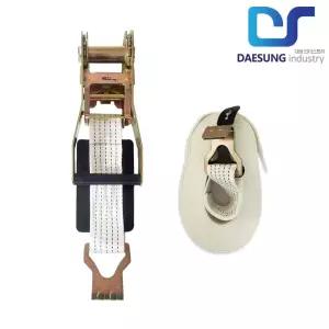 자동바 세트 50mm x 8M (주걱) 화물 깔깔이바 화물차 짐 고정용 라쳇바 벨트