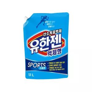 유한젠스포츠 산소계표백제 흰옷표백제 1.1L