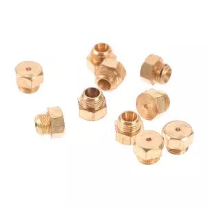 호환  액체 및 천연 온수기 노즐 제트 M5 0.75 LPGNG 온수기 노즐 제트 0.7mm 1.0mm 백 당 10 개