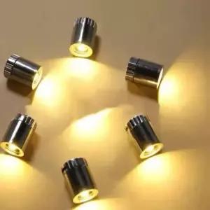 6개 미니 LED 미니어쳐 DIY 제작용 전구 모형 램프 조명 악세사리 장식 피규어
