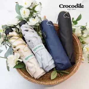 [NS홈쇼핑]크로커다일 UV 자외선 차단 3단 하트퀸 자수 레이스 암막 우양산..