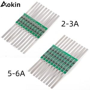 리튬 이온 BMS PCM 배터리 보호 보드 18650 벨트 포함 1S 3.7V 개