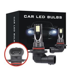 H8 H11 LED 전구 H7 9005 HB3 HB4 램프 초고휘도 자동차 안개등 주간 주행등 12V 24V 6500K 백색 황색