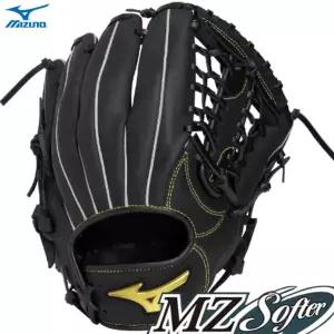 미즈노 MZ SOFTER 투수/올라운드 글러브 1AJGR3482009 블랙 12인치 / 부드러운 글러브