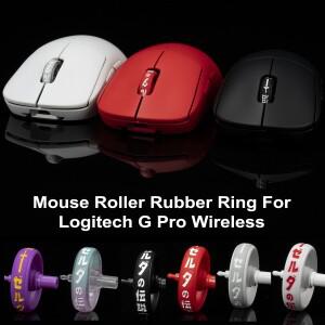 Logitech G Pro Wireless X Superlight 2 DEX 교체 스크롤 휠  풀리 수리 도구 용 BTL 마우스 고무 링 롤러