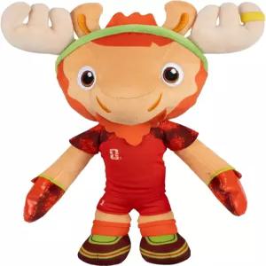 재즈워즈 FIFA 2026 캐나다 월드컵 8인치 플러시 - 공식 메이플TM 빨간색 유니폼을 입은 무스 마스코트