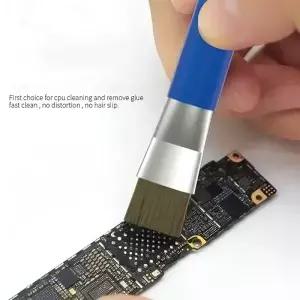 정전기 방지 ESD 이중 브러시 회로 기판 수리(IC 칩 PCB 용접용) 휴대폰/컴퓨터 메인보드 청소