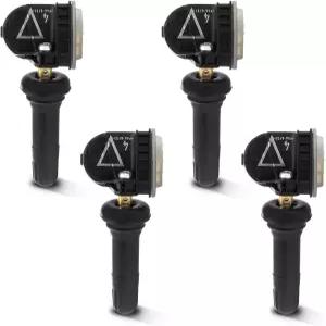 TPMS 센서 4pcs 433MHz 타이어 공기압 모니터링 뷰익 엔클레이브 라크로스 캐딜락 CT6 XT4 쉐보레 블