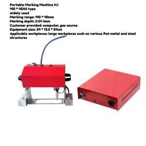 마킹 머신 섀시 번호 220V/110V 휴대용 금속 공압식 도트 핀 VIN 코드(140*40mm) 프레임용
