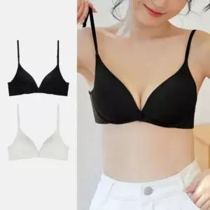 [라일리여성언더웨어] Rly 여자 브라 앞후크 볼륨업 여름 뽕브라 브라 와이 50056929)