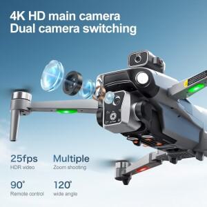2025 K19 MAX GPS 드론 낚시 에어 드롭 자동 회전 5G 스크린 장애물 회피 전문가용 카메라 FPV