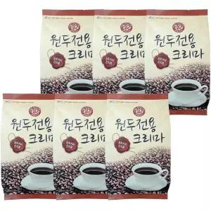 로빈스 원두전용 크리마 800g X 6개 원두전지분 프림 티타임 브런치 아이스커피 카페인 외식 아이스티