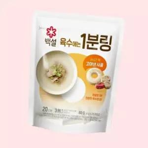 백설 사골가득 육수에는 1분링 80G 4749469