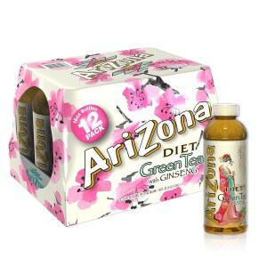Arizona 프리미엄 브루드 다이어트 녹차, 팩) 473.2ml(16온스)