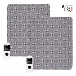 일월 스타일리쉬 원적외선 워셔블 카본매트 더블+더블-WD6399F
