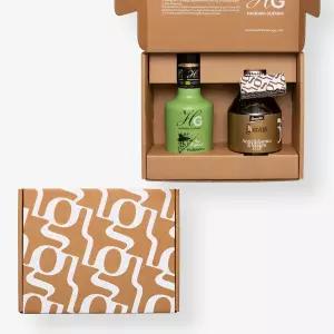 하시엔다구즈만 올리브오일 250ml + 구에르조니 발사믹 오로 250ml (유기농 지중해 선물세트 11호)