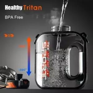 대용량 스포츠 병 새로운 트라이탄 물 주전자 야외 피트니스 공간 컵 BPA L/6L/2L