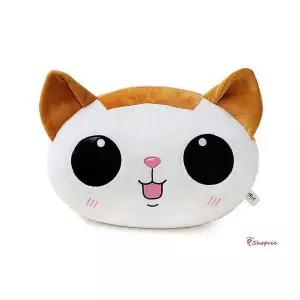 모찌 침대 인형 얼굴 캐릭터 헤드 쿠션 고양이 팬시uvw150