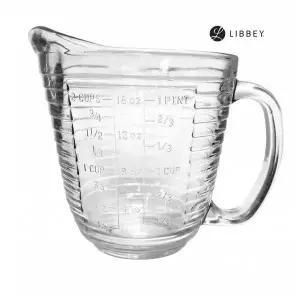 [핫트랙스]리비 빈티지 유리계량컵500ml(2컵/16oz)1p
